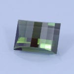 Finished version of Opposed Bar Baguette Cut Tourmaline