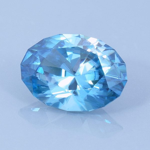 Brilliant Oval Cut Zircon, Cambodia, 3.88 Carats cts - International ...