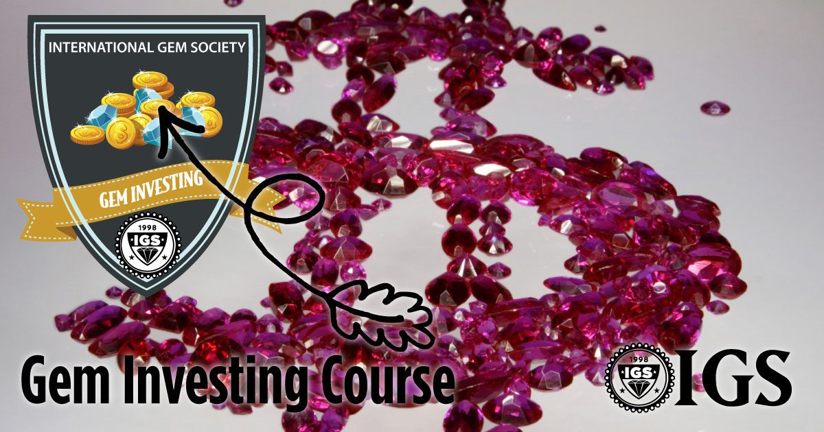 Buying Gems for Profit Mini Course International Gem Society