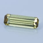 Finished version of Elongated Emerald Cut Tourmaline