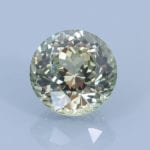 Finished version of Portuguese Brilliant Cut Sapphire