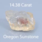 Rough version of Custom Barion Kite Cut Sunstone
