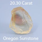 Rough version of Custom Fan Cut Sunstone
