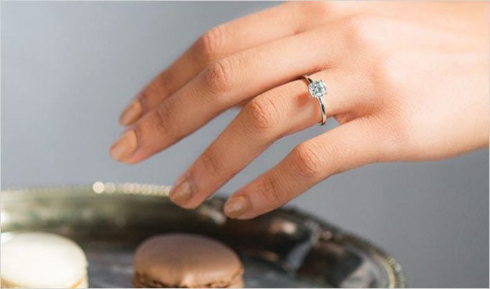 classic solitaire ring
