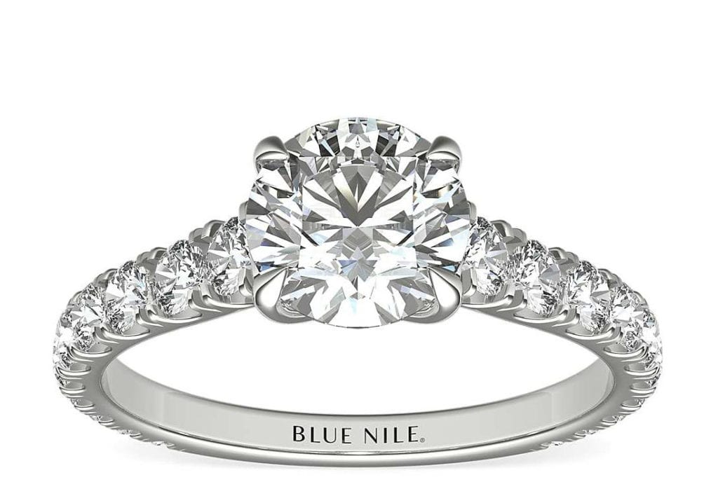 3 Benefits of A Platinum Diamond Engagement Ring Setting | Blue Nile