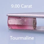 Rough version of Opposed Bar Emerald Cut Tourmaline