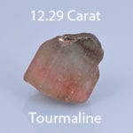 Rough version of Step Cut Freeform Cut Tourmaline