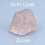 Rough version of Custom Barion Kite Cut Zircon