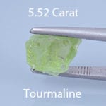 Rough version of Custom Marquise Cut Tourmaline