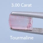 Rough version of Step Radiant Emerald Cut Tourmaline