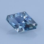 Finished version of   Barion Diamond Shape Cut Sapphire