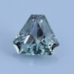 Finished version of Radiant Step Triangle Cut Sapphire