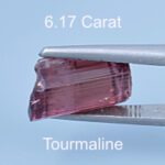 Rough version of Custom Emerald Cut Tourmaline