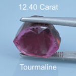 Rough version of Custom Barion Hexagon Cut Tourmaline