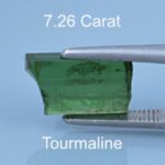 Rough version of Custom Emerald Cut Tourmaline