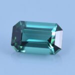 Finished version of Emerald Cut Tourmaline