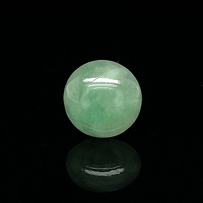jade sources - Jadeite cabochon, Myanmar