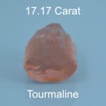Rough version of Custom Octagon Cut Tourmaline