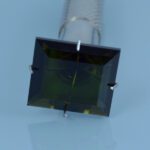Finished version of Tablet or Picture Frame Cut Tourmaline