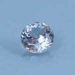 Finished version of Portuguese Brilliant Cut Sapphire
