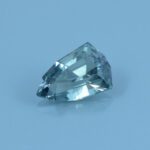 Finished version of Custom Arrowhead Cut Sapphire