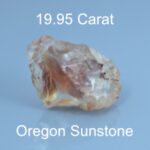 Rough version of Radiant Step Rhombus Cut Sunstone