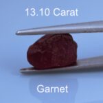 Rough version of Barion Emerald Cut Garnet