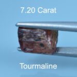 Rough version of Custom Barion Square Cut Tourmaline